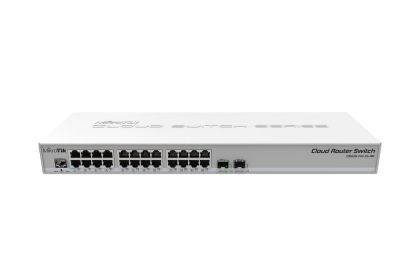 Switch Mikrotik CRS326-24G-2S+RM, 24xGigabit LAN, 2xSFP+ cages