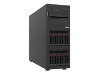 Server Lenovo ThinkSystem ST250 V2, Xeon E-2378 (8C 2.6GHz 16MB Cache/65W), 1x32GB, O/B, 2.5" HS (8), 5350-8i, HS 750W Titanium, XCC Enterprise, No DVD