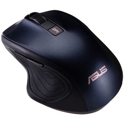 Mouse Asus MW202, Wireless Mouse Silent Blue