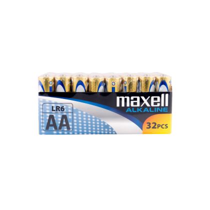 Алкални батерии MAXELL LR6 1,5V AA 32 бр. pack