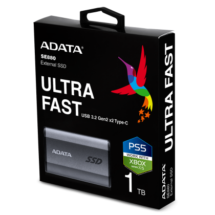 ADATA EXT SSD SE880 1T GREY