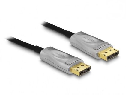 Оптичен кабел Delock, Активен, DisplayPort 1.4 8K, 70 m