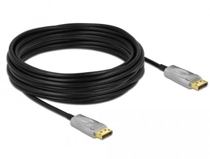 Оптичен кабел Delock, Активен, DisplayPort 1.4, 8K, 10 m