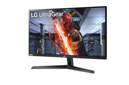 Монитор LG 27GN800P-B, 27", UltraGear IPS 1ms, AG, QHD (2560x1440), 144Hz, HDR 10, 1000:1, 350cd/m2, sRGB 99%, HDMI, DisplayPort, USB3.0 (1up/2down), AMD Free-sync, NVIDIA G-Sync, HDMI, DisplayPort, Tilt, Headphone Out, Black