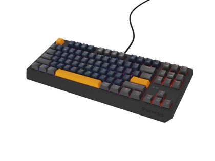 Keyboard Genesis Gaming Keyboard Thor 230 TKL Naval Blue Positive US Black RGB Mechanical Outemu Panda