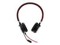 JABRA EVOLVE 40 MS Stereo USB Headband Noise canceling USB connector with mute-button and volume control on the cord