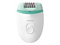 Philips Epilator Satinelle Essential, Corded, 2 speed settings, washable head