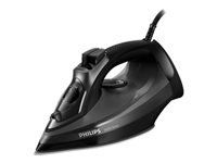 PHILIPS Steam iron Series 5000 45g/min 200g steam boost SteamGlide Plus 2600 W black