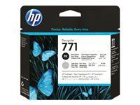 HP 771 original printhead CE020A black and light gray standard capacity 1-pack