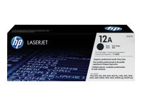 HP 12A original LaserJet original Toner cartridge Q2612A black standard capacity 2.000 pages 1-pack