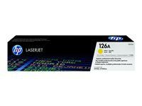 HP 126A original LaserJet Toner cartridge CE312A yellow standard capacity 1.000 pages 1-pack