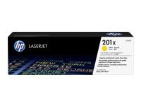 HP 201X original Toner cartridge CF402X yellow 2.300 pages high capacity