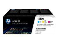 HP 410X original LaserJet Toner cartridge CF325XM Cyaan Magenta Yellow High Yield 3-pack