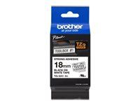 BROTHER TZES241 Tape Brother 18mm BLACK ON WHITE ADHESIVE TAPE