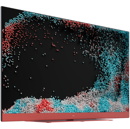 WE. SEE By Loewe TV 50'', Streaming TV, 4K Ult, LED HDR, Integrated soundbar, Coral Red