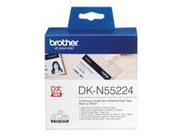 BROTHER DKN55224 paper roll endless withe 30 48m non-adhesive
