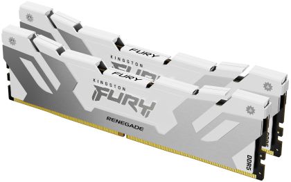 Memory Kingston Fury Renegade White 32GB(2x16GB) DDR5 7200MHz CL38