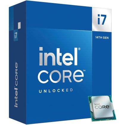 CPU Intel Raptor Lake i7-14700KF, 20 Cores 3.4 GHz, 33MB, 125W, LGA1700, BOX