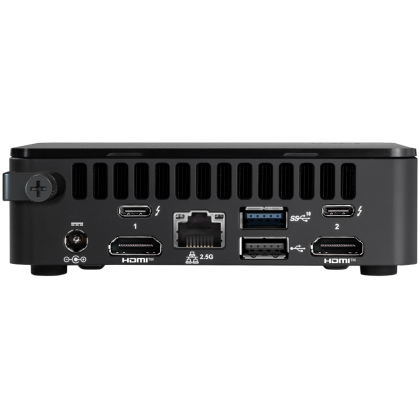 ASUS NUC 13pro/RNUC13ANKI700002I/Intel Core i7-1360p/Intel Iris Xe Graphics/4xUSB/M.2 22x80 NVMe; 22x42 SATA/2.5Gbe LAN/2xHDMI/ 2x Thunderbolt 4 (USB-C+DP)/fără stocare/fără RAM/AX211.NGWG.NV/fără OS/EU cablu/Slim Kit (L6)/EAN:4711387502303