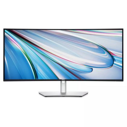 Monitor Dell U3425WE, 34.14'' IPS Anti-Glare, UltraSharp Curved, 21:9, 5ms, 2000:1, 300 cd/m2, WQHD 3440x1440, 120 Hz, sRGB 100%, HDMI, DP, USB 3.2 Hub, USB- C Hub, Speakers, RJ45, KVM, PiP, PbP, ComfortView, PD 90W, Height Adjustable, Swivel, Tilt