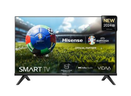 Телевизор Hisense 40" A4N, Full HD 1920x1080, DLED, HDR, HLG, DTS HD, Smart TV, WiFi, WiFi Direct, 2xHDMI, 2xUSB, LAN, CI+, DVB-T2/C/S2, Black