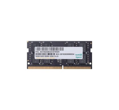 Apacer памет RAM 16GB DDR4 SODIMM 1024x8 3200MHz - AS16GGB32CSYBGH