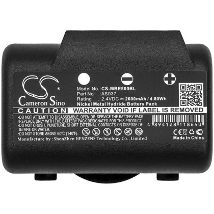 Батерия за дистанционно управление за кран IMET BE5000, M550S  AS037 NIMH 2,4V 2000mAh Cameron Sino