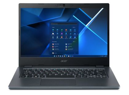 Лаптоп Acer Travelmate TMP413-51-TCO-53R7, Core i5-1335U, (3.4GHz up to 4.60Ghz, 12MB), 13.3" IPS (WUXGA 1920x 200), 1*16GB LPDDR5, 512GB PCIe NVMe SSD, Intel UMA, HD cam+mic, TPM 2.0, FPR, Wi-Fi 6E, BT, KB, Win 11 Pro, Blue Metal, 3Y Warr+Acer Projector 