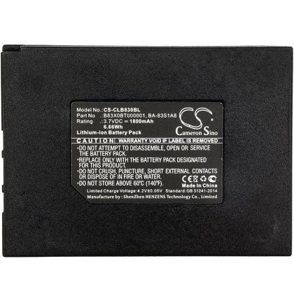 Camera Battery for  barcode scanner Honeywell / Datalogic/ Metrologic SP5600 CipherLAB 8300   LiIon  3.7V 1800mAh Cameron Sino