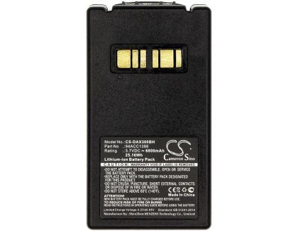 Camera Battery for  barcode scanner Datalogic Falcon X3 X4 94ACC1386 LiIon  3.7V 6800mAh Cameron Sino