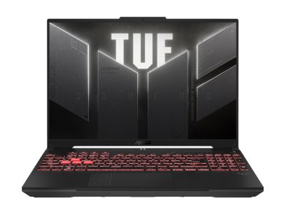 Лаптоп Asus TUF A16 FA607PI-QT020,  AMD Ryzen  9 7845HX , 16" FHD+ (1920x 1200) 16:10,165Hz,16GB DDR5 ,1TB PCIe 4.0,RTX 4070 8GB GDDR6, Wi-Fi 6(802.11ax)Backlit Chiclet Keyboard 1-Zone RGB, no OS, Mecha Gray