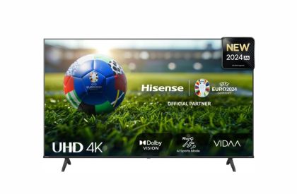 Телевизор Hisense 43" A6N, 4K Ultra HD 3840x2160, DLED, DFA, Precision Colour, HDR 10+, HLG, Dolby Vision, DTS Virtual X, Smart TV, WiFi, BT, AnyView Cast, Gaming Mode, 1xHDMI2 eArc, 2xHDMI, 2xUSB, LAN, CI+, DVB-T2/C/S2, Black