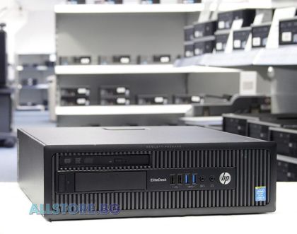 HP EliteDesk 800 G1 SFF, Intel Core i5, 8192MB DDR3, 500GB SATA, Slim Desktop, Grade A-