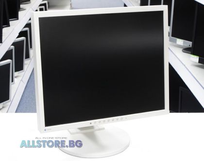 Eizo FlexScan S1921, 19" 1280x1024 SXGA 5:4 Stereo Speakers + USB Hub, White, Grade A