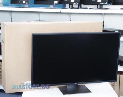 Dell P4317Q, 43" 3840x2160 4K UHD 16:9 Stereo Speakers + USB Hub, Silver/Black, Brand New Open Box