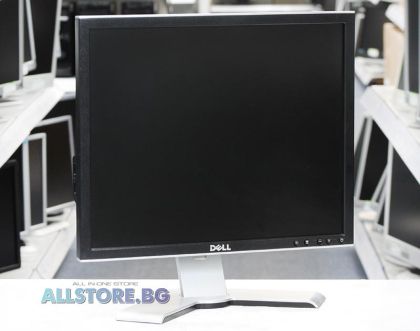 Dell 1908FP, 19" 1280x1024 SXGA 5:4 USB Hub, Silver/Black, Grade A Incomplete