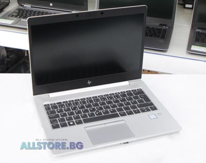 HP EliteBook 830 G6, Intel Core i7, 8192MB So-Dimm DDR4, 256GB M.2 NVMe SSD, Intel UHD Graphics 620, 13.3" 1920x1080 Full HD 16:9, Grade B