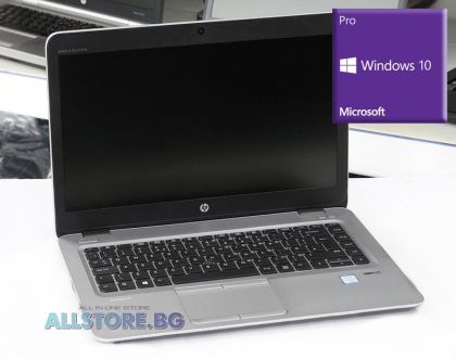 HP EliteBook 840 G3, Intel Core i5, 8192MB So-Dimm DDR4, 256GB M.2 SATA SSD, Intel HD Graphics 520, 14" 1920x1080 Full HD 16:9, Preinstalled with Windows 10 Pro, Grade B