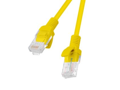 Cable Lanberg patch cord CAT.6 2m, yellow