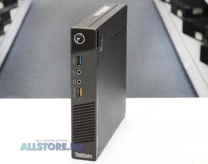 Lenovo ThinkCentre M93p, Intel Pentium, 8192MB So-Dimm DDR3L, 500GB SATA 2.5", Tiny Desktop, Grade A