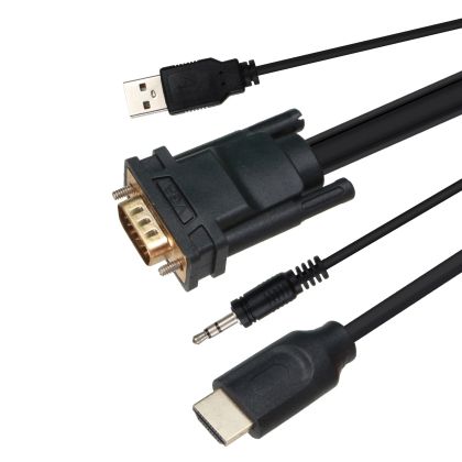 VCom кабел VGA M / HDMI M - CG493A-1.8m