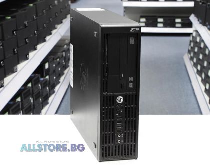 HP Workstation Z220SFF, Intel Xeon Quad-Core E3, 12GB DDR3, 128GB 2.5 Inch SSD, Slim Desktop, Grade B