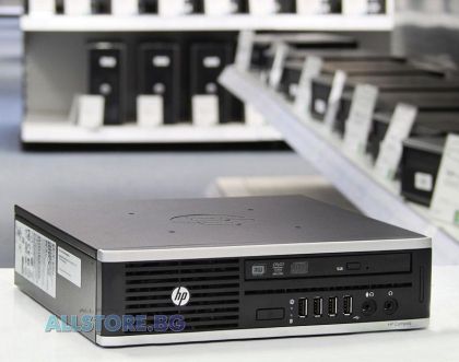 HP Compaq Elite 8300USDT, Intel Core i3, 8192MB So-Dimm DDR3, 320GB SATA 2.5", Ultra Slim Desktop, Grade A