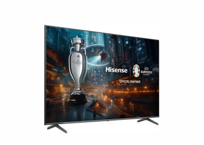 Телевизор Hisense 55" E7NQ Pro, 4K Ultra HD 3840x2160, QLED, Quantum Dot, 144Hz, HDR 10+ adaptive, HLG, Dolby Vision, DTS Virtual X, Smart TV, WiFi 5GHz, WiFi Direct, BT, Anyview Cast, 3xHDMI, 2xUSB, LAN, CI+, DVB-T2/C/S2, Black