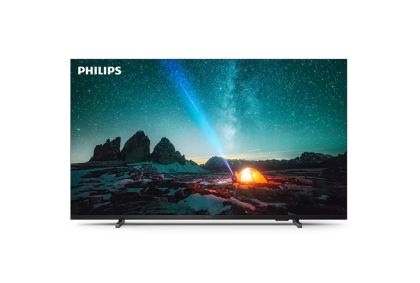 Philips TV 65"PUS7609/12, 4K UHD DLED, 3840 x 2160, DVB-T/T2/T2-HD/C/S/S2, Pixel Precise UHD, VRR, HDR+, HLG, Titan OS, Dolby Vision, Dolby Atmos HDMI*3, 2* USB, 802.11n, 20W RMS, Black