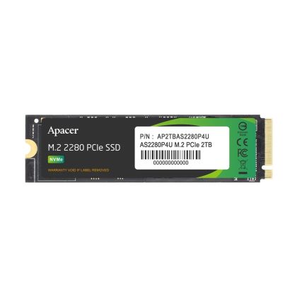 Apacer SSD M.2 PCIe AS2280P4U, 1TB - AP1TBAS2280P4U-1