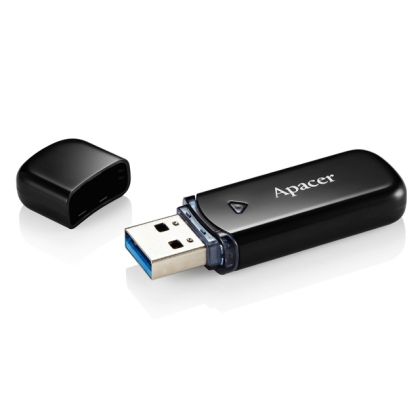 Apacer Flash Drive AH355 128GB USB 3.2 Gen 1, Black