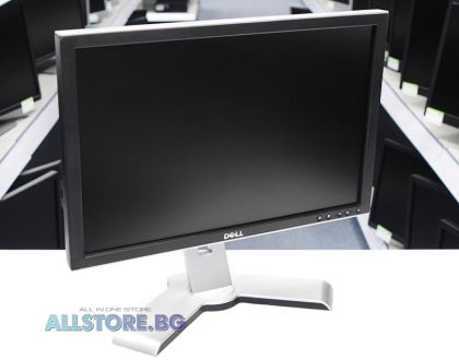 Dell 2009W, 20.1" 1680x1050 WSXGA+16:10 USB Hub, Silver/Black, Grade B