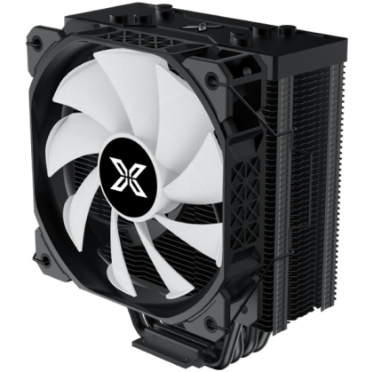 Air Killer S EN47901 Black, X22C Fan, Black Top Cover, Reinforced Plastic Steel Backplate