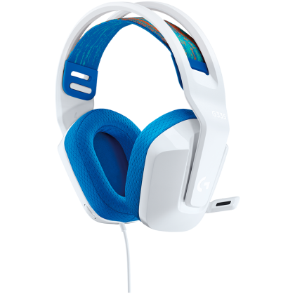 LOGITECH G335 Wired Gaming Headset - WHITE - 3.5 MM